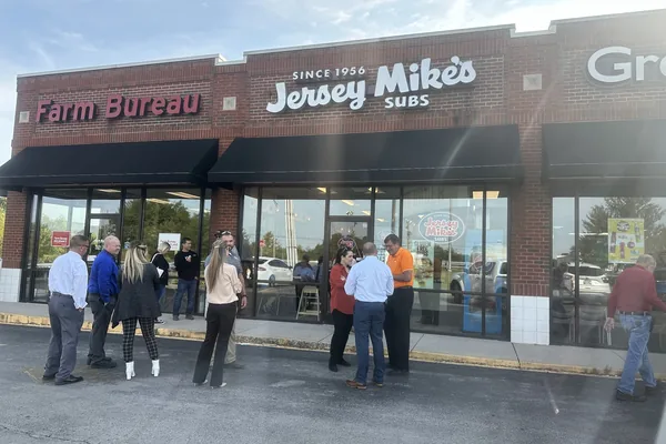 Jersey Mike’s storefront at 40 The Crossings in Crossville