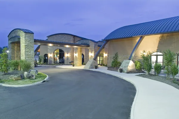 Entrance to the Fairfield Glade Center, home of Sip & Savor Café